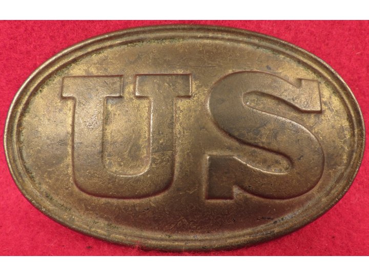 US Cartridge Box Plate Marked "BOYD & SONS / BOSTON"